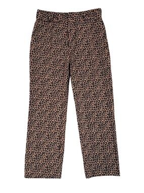 Dickies Silver Firs leopard print work pants